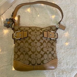 Coach Signature Soho Buckle CrossBody Bag